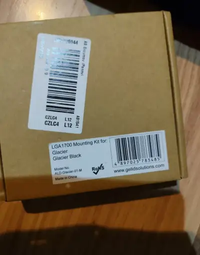 gelid glacer mounting kit lga 1700