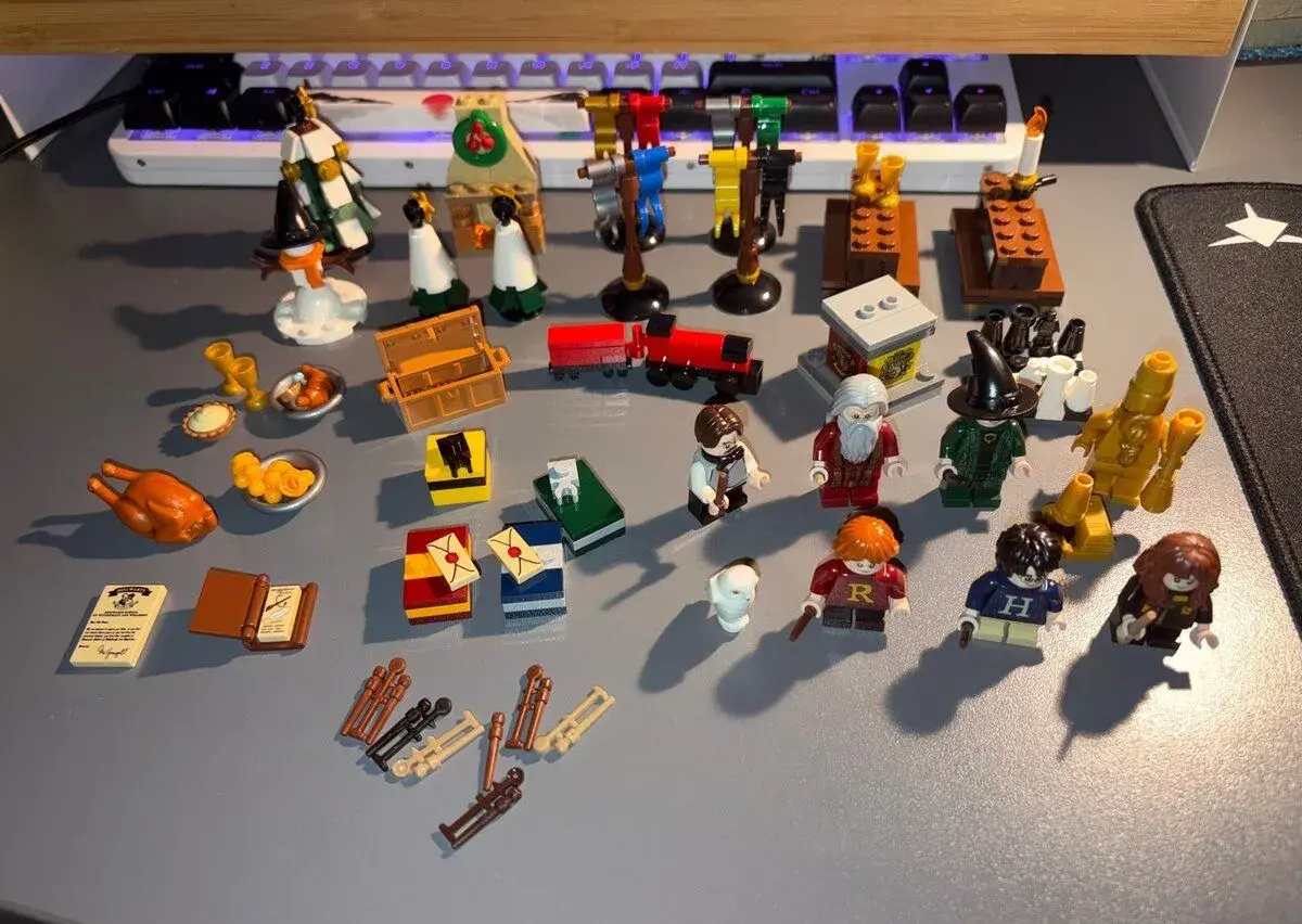 Lego Harry Potter kalendář