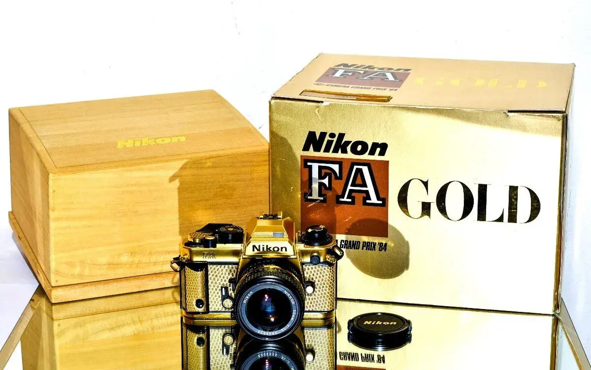 Nikon FA Gold Grand Prix 84 NEPOUŽITÝ