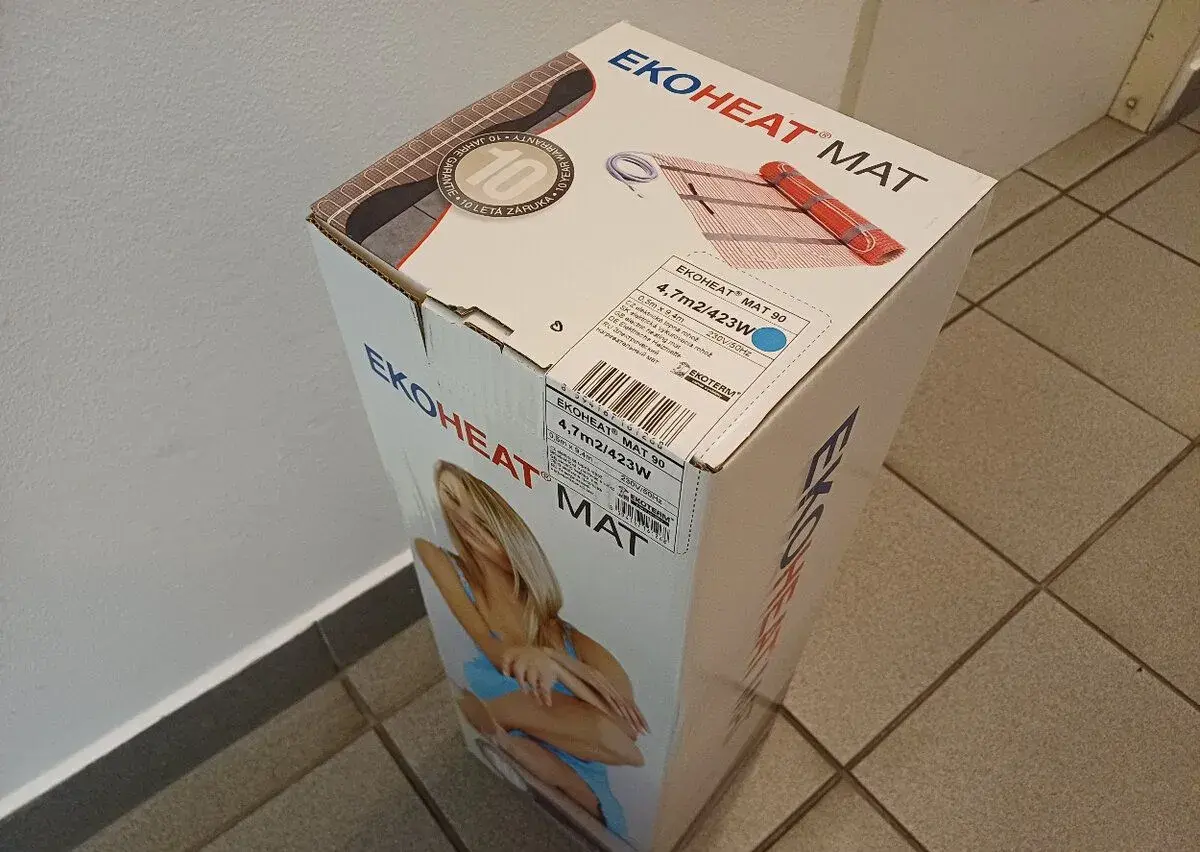 Topná rohož EKOHEAT MAT 90 4,7m2 / 423W 1ks