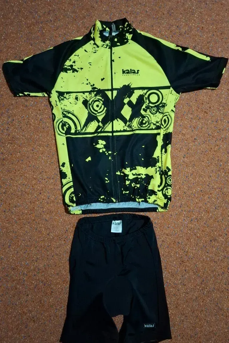 Cyklistický dres Kalas vel. 158(kalhoty +dres)