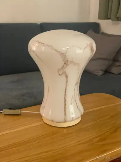 Osvětlovací sklo Ivan Jakeš retro lampa