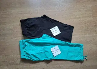Zánovní 3/4kalhoty, vel44, bavlna, zelené pas 92 cm, délka