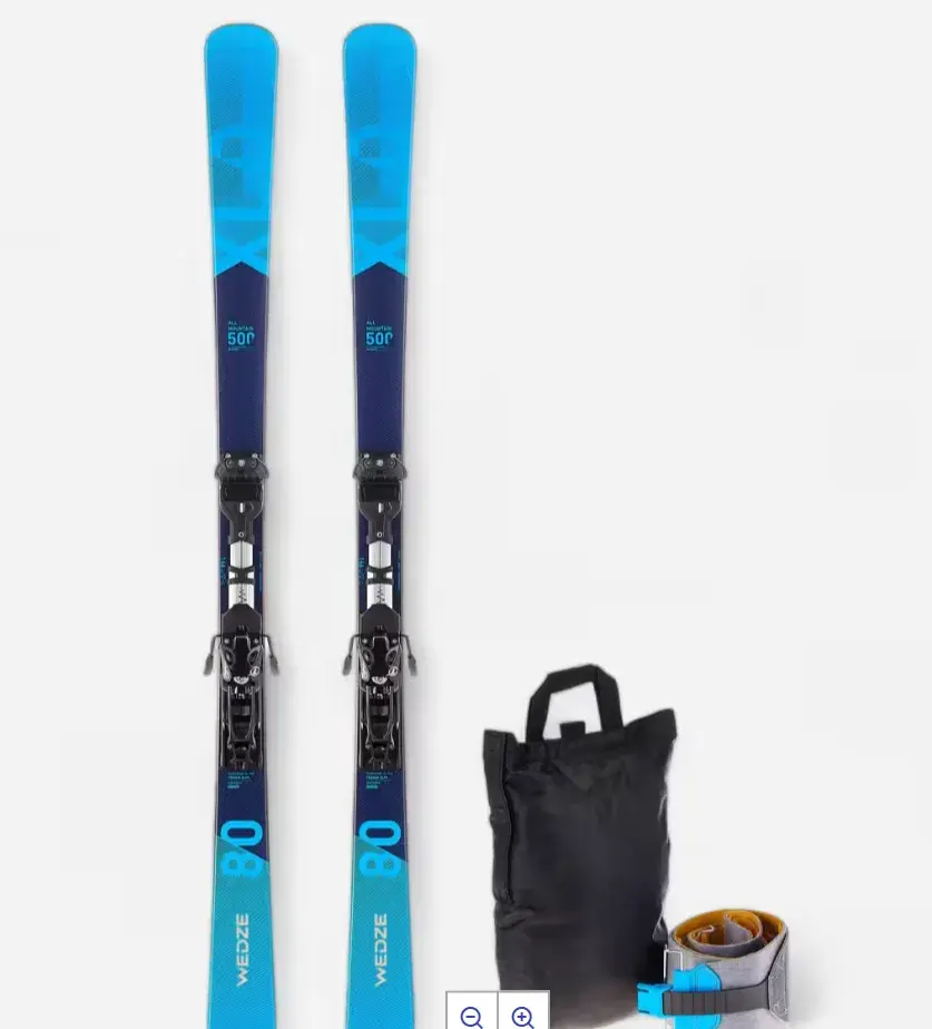 Set na skialpinismus XLD 500 RT + vázání + pásy, 174 cm
