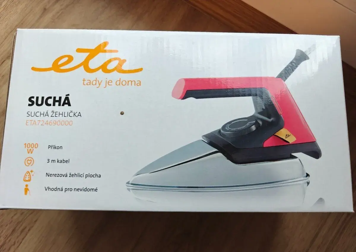 Žehlička ETA