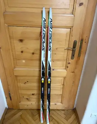 Dětské běžky Sporten Junior Classic 152 cm + vázání Salomon