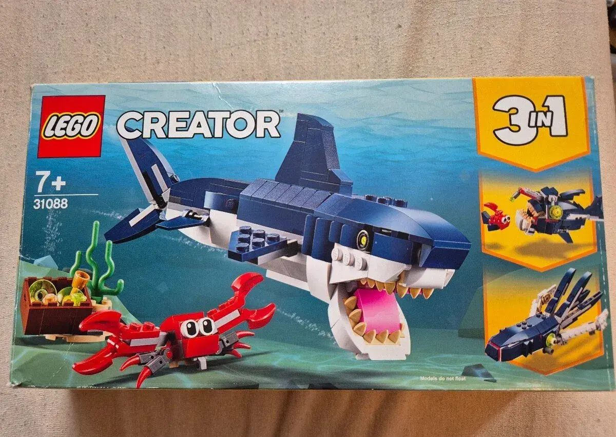 Lego creator 31088 Tvorové z hlubin