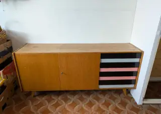 RETRO KOMODA U-460 - JIŘÍ JIROUTEK - ZACHOVALÁ