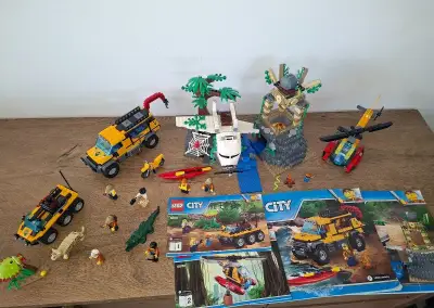Lego City 60161 průzkum oblasti v džungli