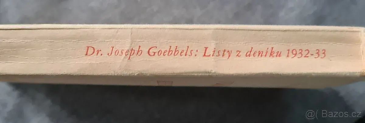 knihy 9ks . Dr. Joseph Goebbels, v drápech bestie, Mein K