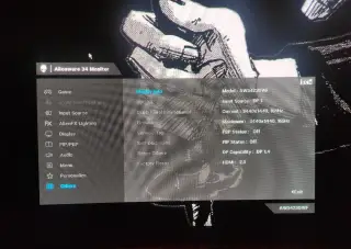 Alienware AW3423DWF – 34" QD-OLED, 165 Hz