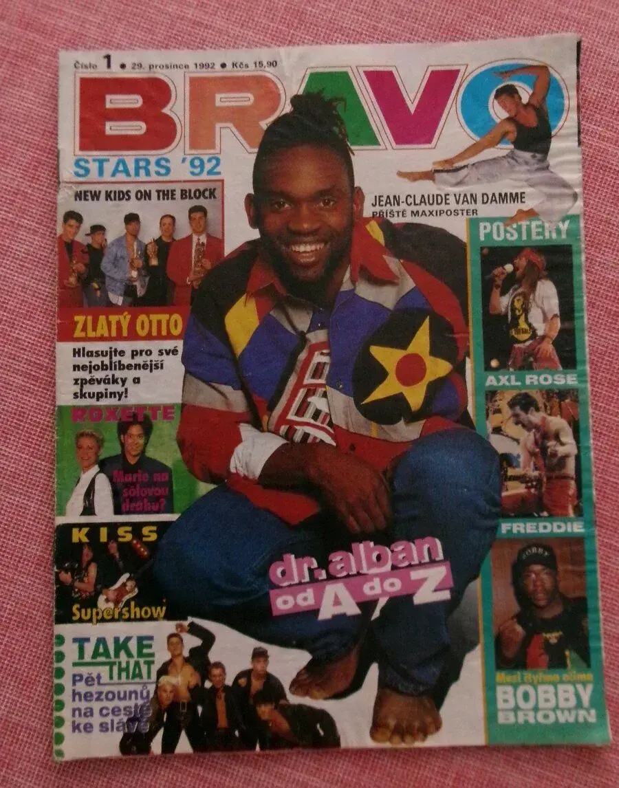 Bravo 1/1993, vydáno 29.12.1992 - komplet.