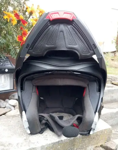 Helma na motorku