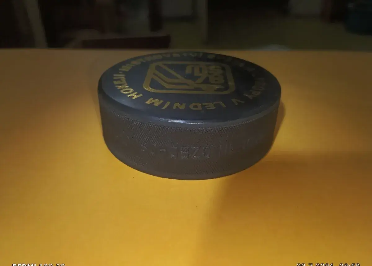 Hokejový puk MS 1978 PRAHA ČSSR
