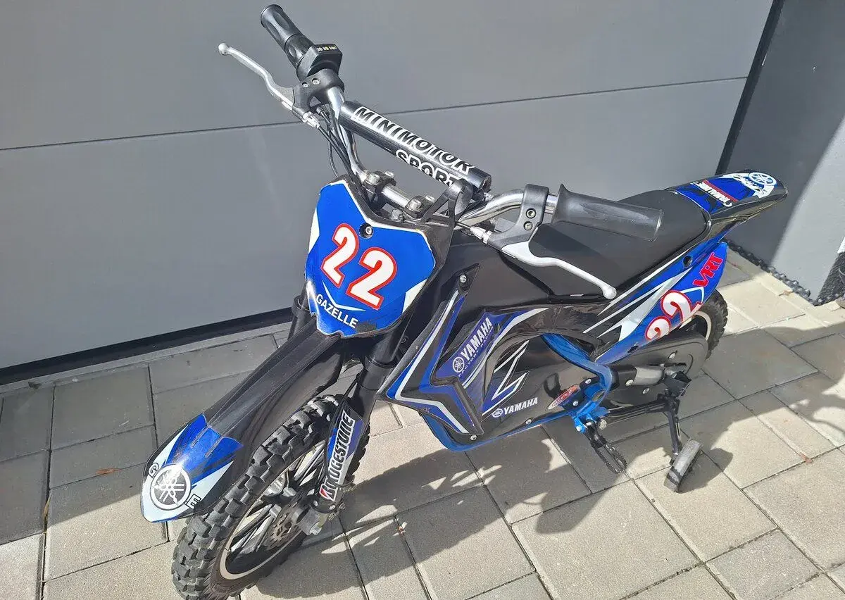 Dětská motorka elektro motokros 10"
