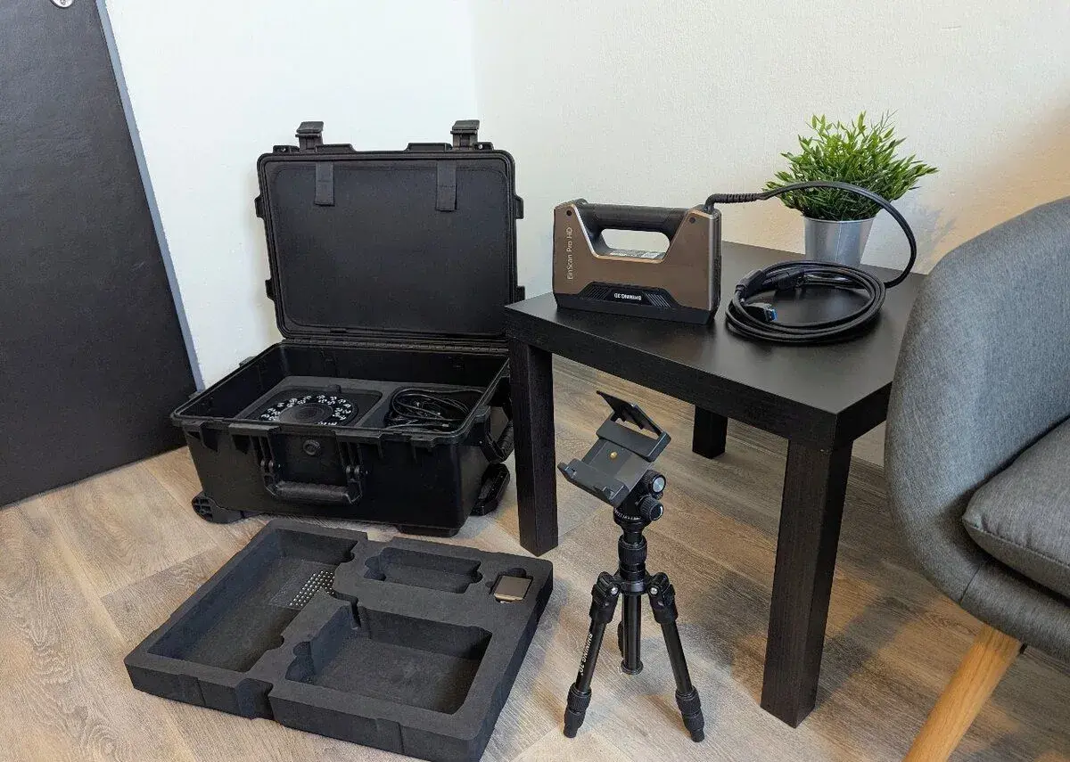 3D skener Shining 3D EinScan Pro HD, kompletní sada s kufrem