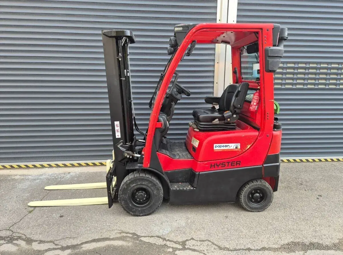 Použitý vysokozdvižný vozík Hyster 1,6 t, LPG