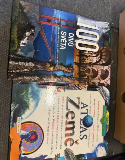 Knihy za odvoz 100 divu Atlas země