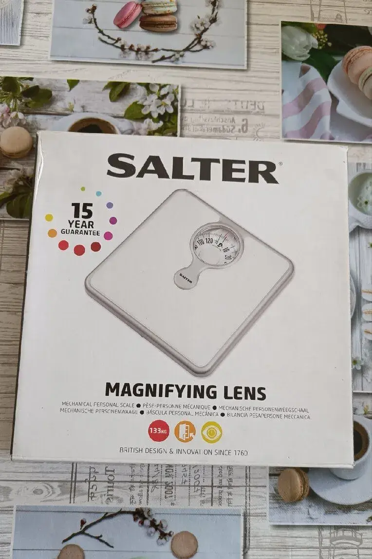 Osobní váha Salter 484 bílá