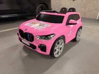 Dětské elektrické auto BMW X5 M60i - růžová, Wings edice