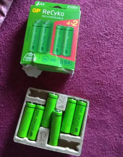 Nabïjecí AA baterie ReCyko 2100, blistr 6ks i kusově