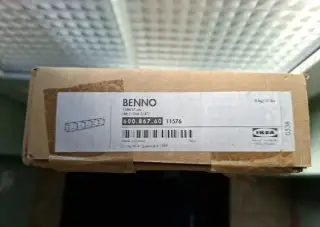 IKEA - 2x polička BENNO (š118 x h17 x v17 cm)