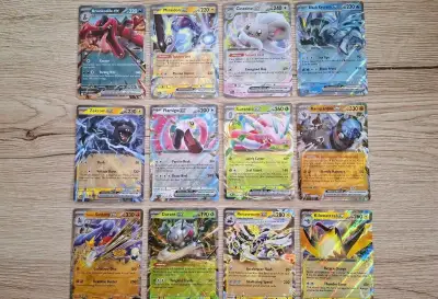 12x originální karta Pokémon ex II.