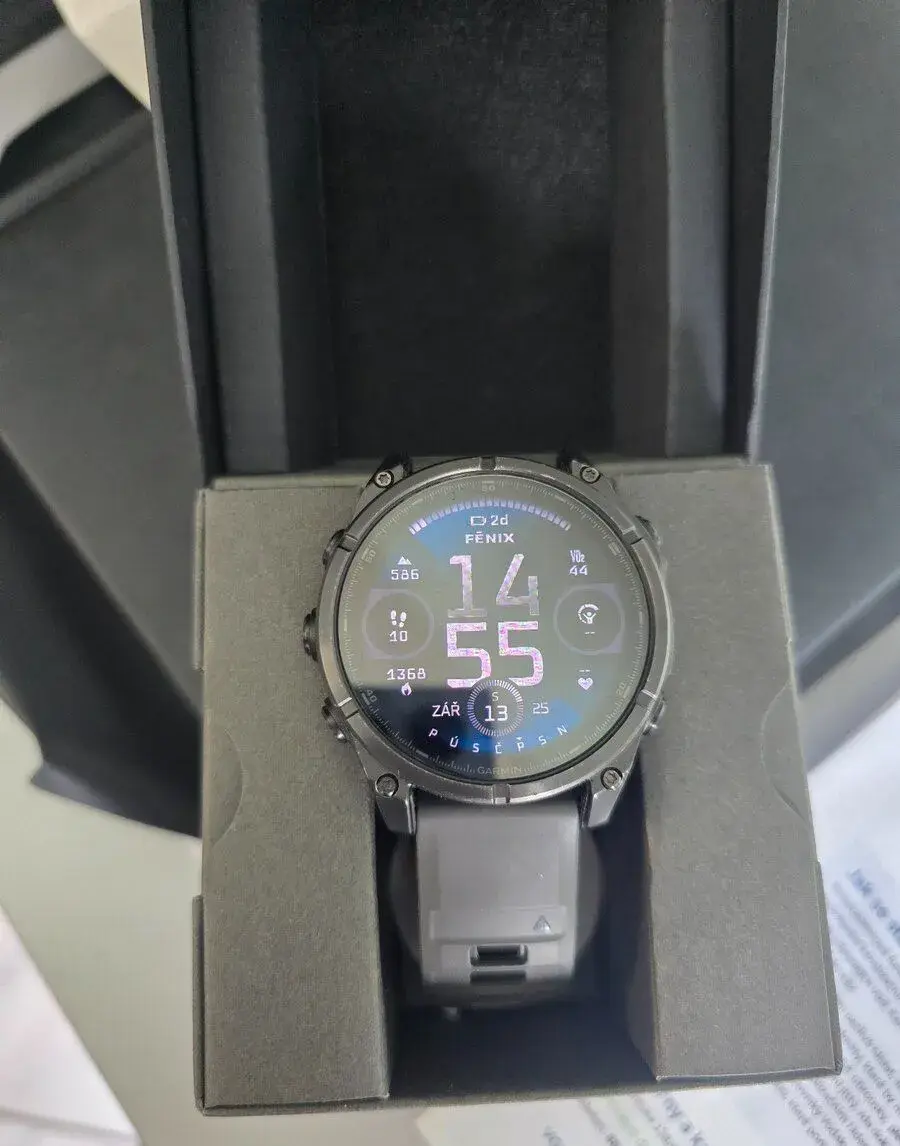 Garmin Fenix 8 AMOLED 47mm Sapphire – záruka do 12/2027