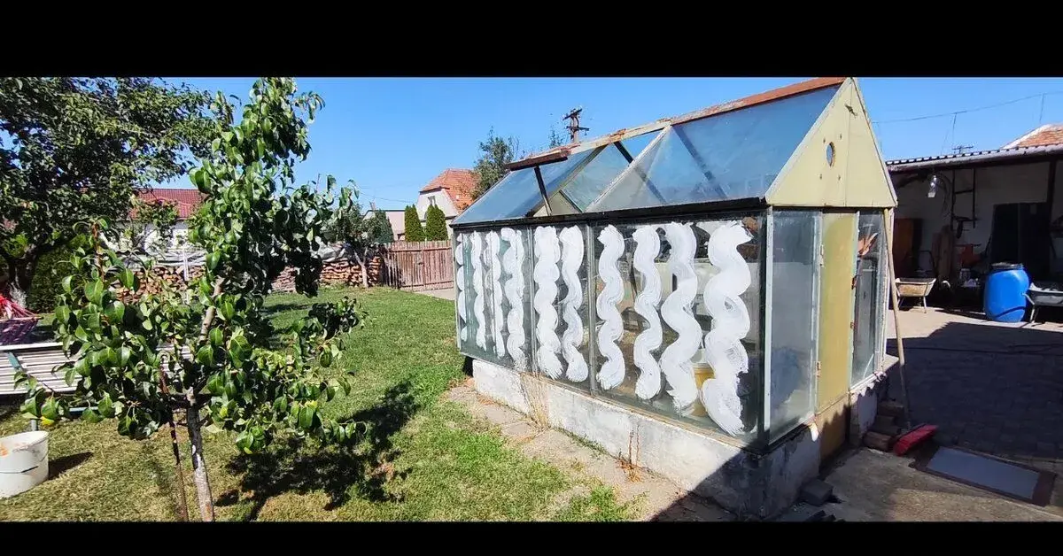 Skla například na skleník