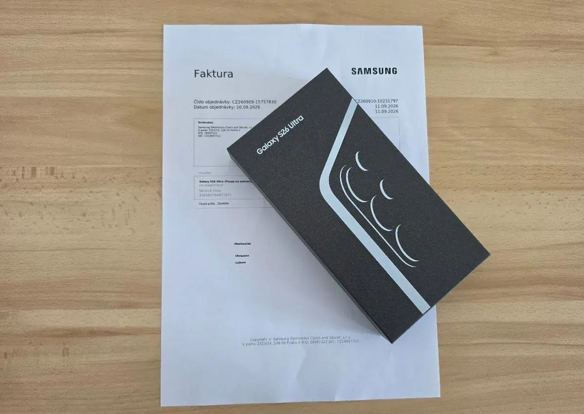 NOVÝ Samsung Galaxy S26 Ultra (12/256GB) – barva