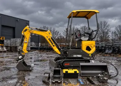MINIBAGR G12 PRO2 2026 – KUBOTA + PŘÍSLUŠENSTVÍ ZDARMA