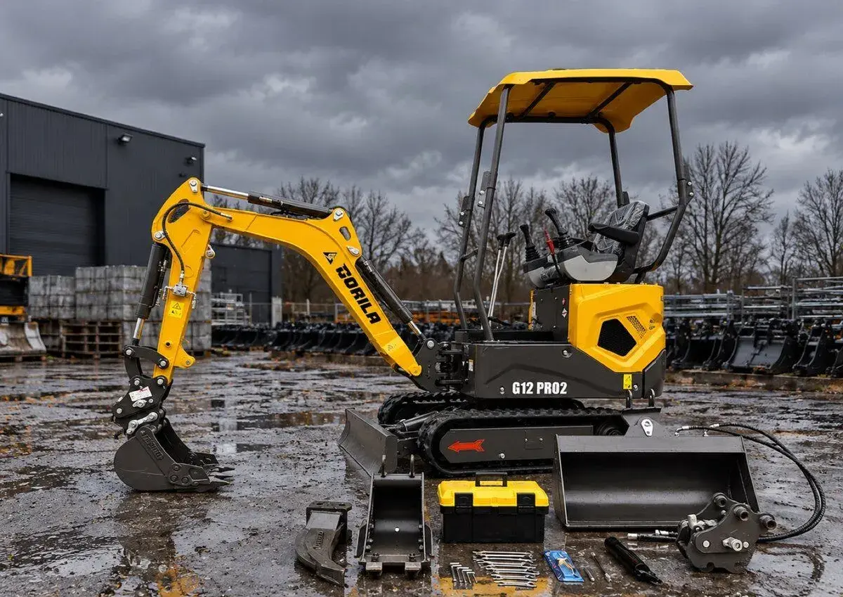 MINIBAGR G12 PRO2 2026 – KUBOTA + PŘÍSLUŠENSTVÍ ZDARMA