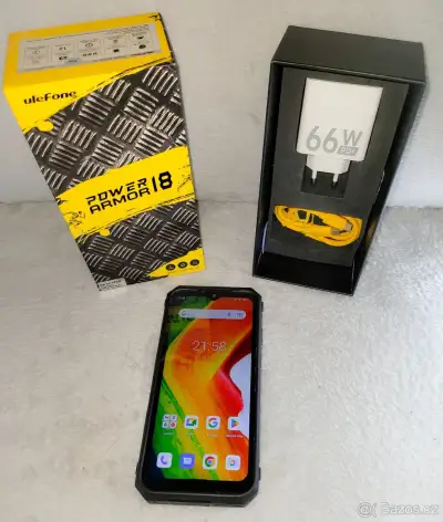Ulefone Power Armor 18 – jako nový, bez známek používání