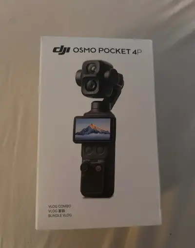 DJI Osmo Pocket 4P vlog