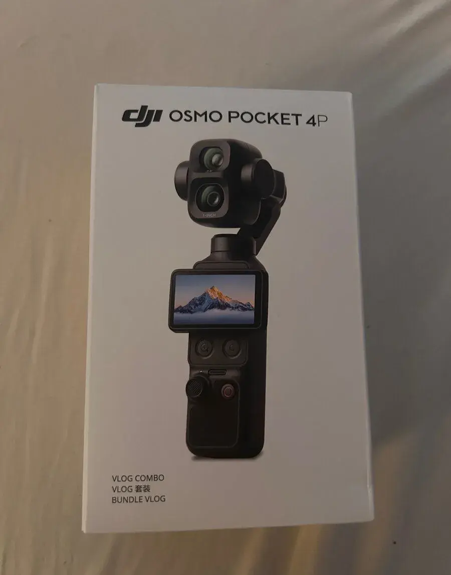 DJI Osmo Pocket 4P vlog