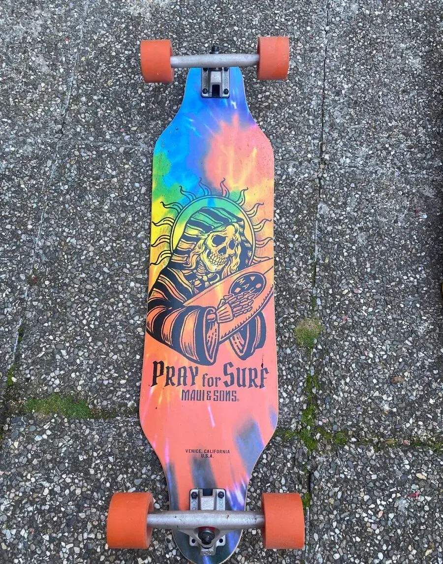 Longboard Maui DIA DE LAS OLAS Cutout 36"