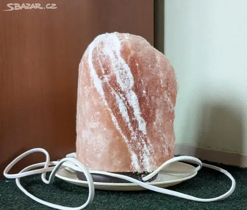 Solná lampička, výška 20cm