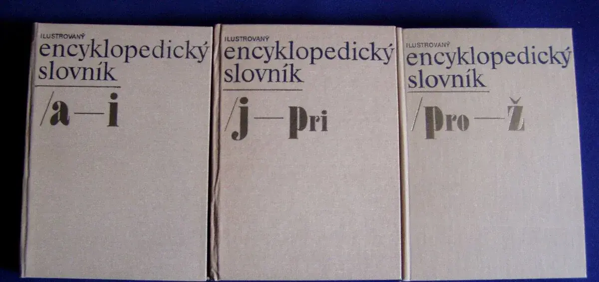 Ilustrovaný encyklopedický slovník 1.-3. díl