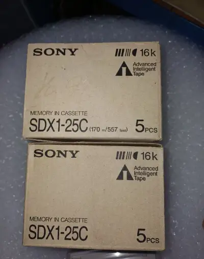 Kazety SONY SDX1-25C 10ks