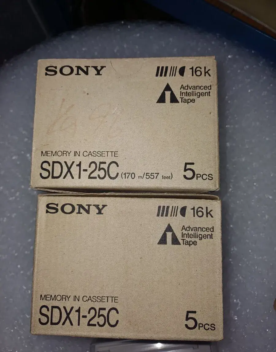 Kazety SONY SDX1-25C 10ks