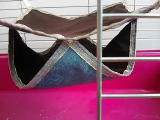 Dvojitý hamak pro potkany ,osmáky, plšíky,vakoveverky