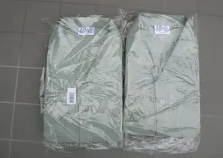 Vojenská košile, krátký rukáv, 2 ks