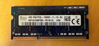RAM SK Hynix DDR3 4GB 1600MHz PC3L-12800S Single Rank SODIMM