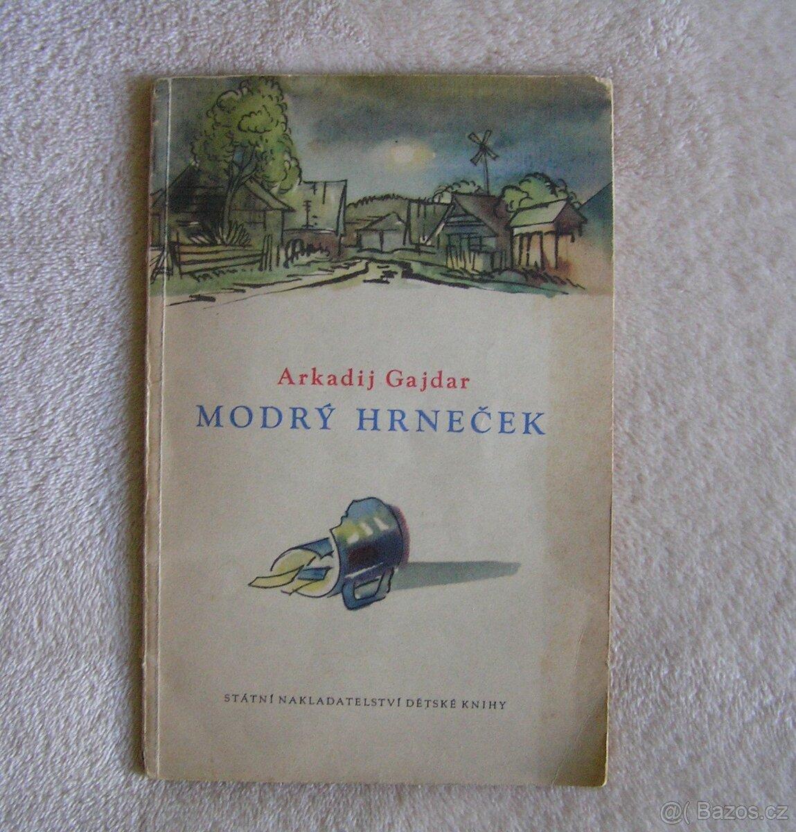 Modrý hrneček