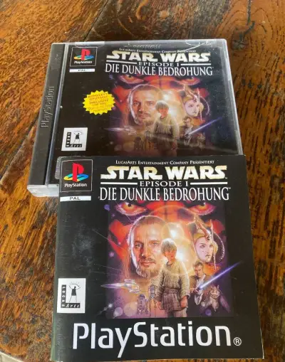 PS1 STAR WARS: EPISODE I - hra na Playstation 1