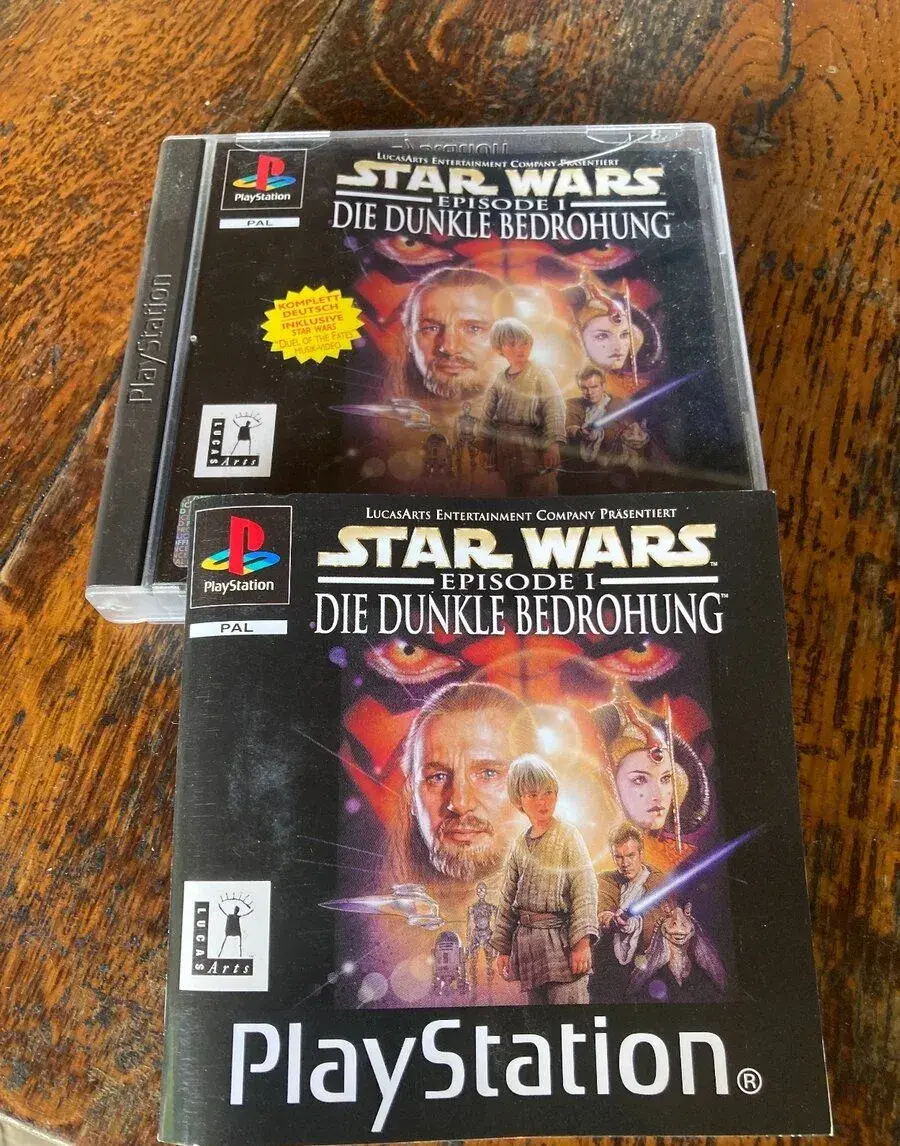 PS1 STAR WARS: EPISODE I - hra na Playstation 1