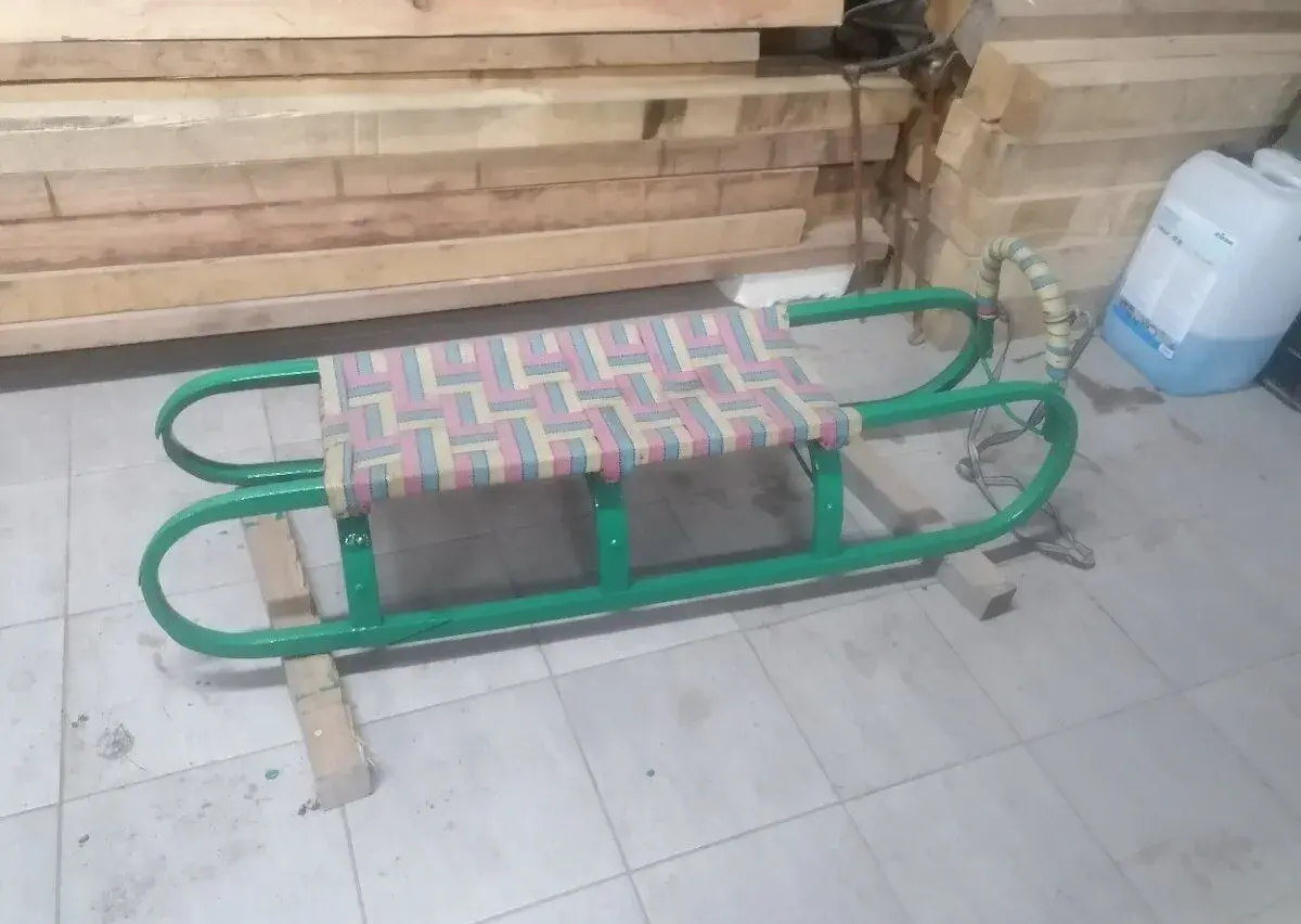 Sáně po rekonstrukci