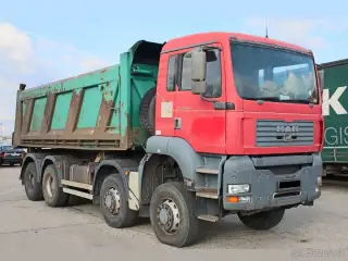 MAN TGA 41.410, 8X6, S-3, HARDOX, 22 CBM, DVĚ NATÁČECÍ NÁPRA