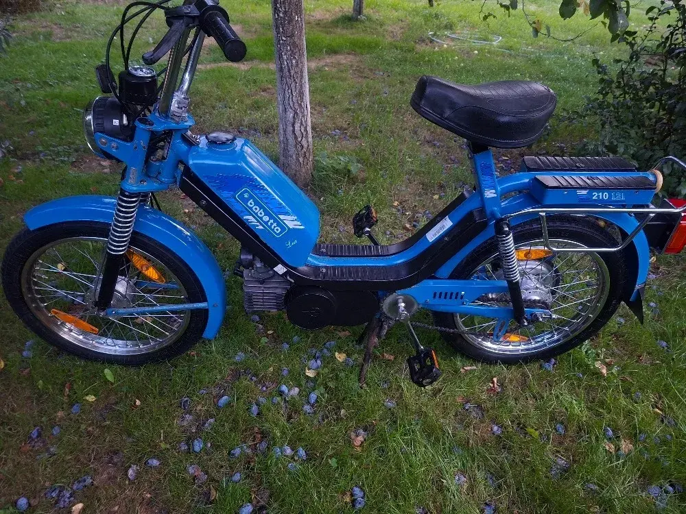 Babetta 210 lux původní stav, kartička atd
