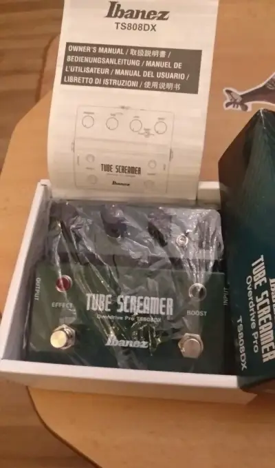 Kytarový efekt IBANEZ TUBE SCREAMER TS 808 DX